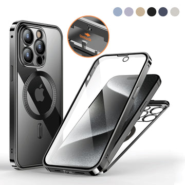 Magnetic Wireless Charging Double-Sided Lens Protective Cover