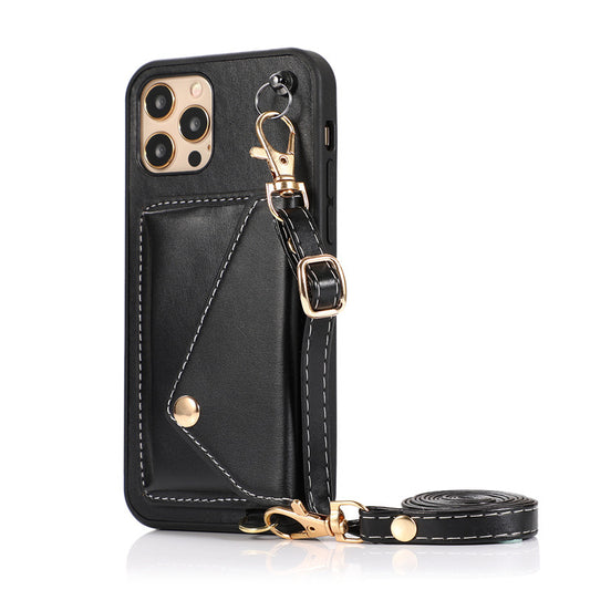 Leather Crossbody Phone Case