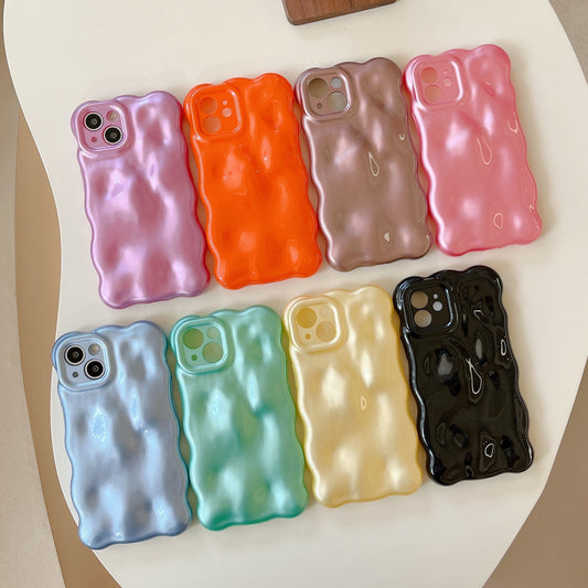 Korean Ins Solid Color Macaron For IPhone14pro Max Phone Case Apple 13 New 12 Soft Case 11